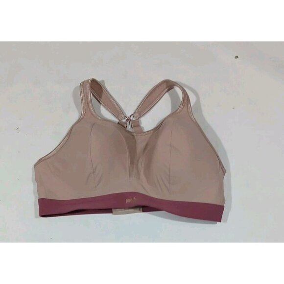 Panache 7341B Boundless Non Wired Sports Bra Size 40D Pink High Impact Racerback - Picture 1 of 8